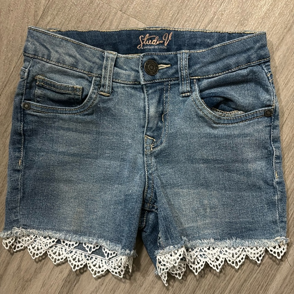 Girls denim shorts